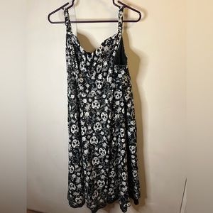 Torrid Skull Fit&Flare Dress